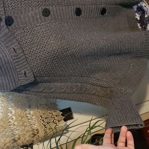 Ugg Shawl Sweater Gray